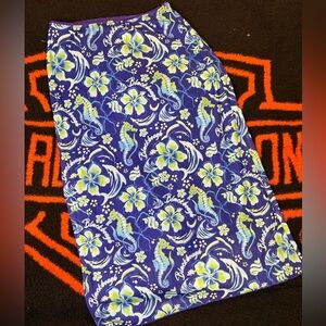 Blackbough Swim Tropical Print Skirt (Y2K/Vintage Style)
